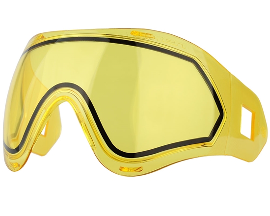 Valken Dual Pane Anti-Fog Ballistic Rated Thermal Lens For Identity/Profit Masks (Yellow)