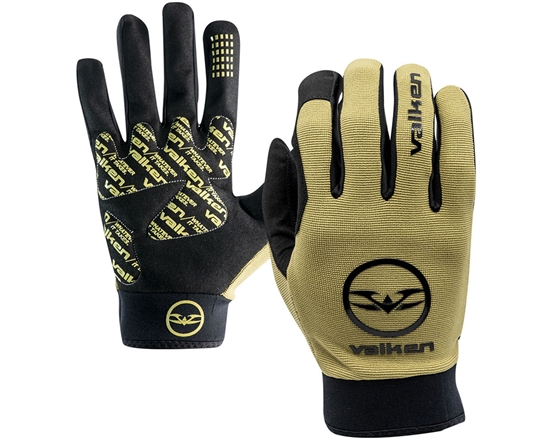 Valken Full Finger Bravo Gloves - Tan