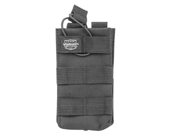 Valken Tactical Vest Accessory Pouch - One Magazine AR Pouch (Black)