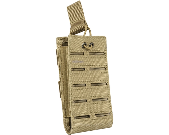 Valken Tactical Vest Accessory Pouch - One Magazine Multi-Rifle Pouch LC (Tan)