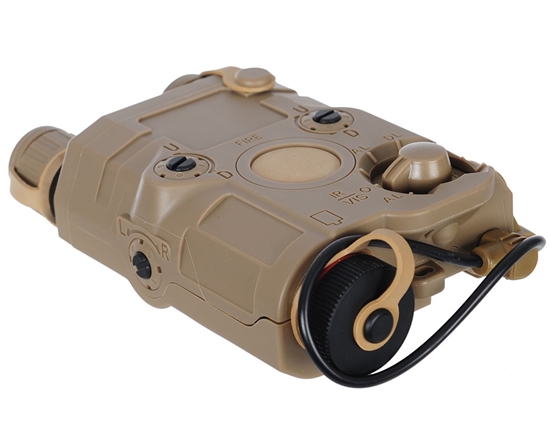 Vega Force Company PEQ15 Flashlight With Laser - FDE