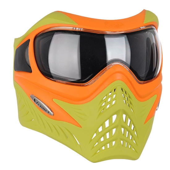 V-Force Tactical Grill Airsoft Mask - Orange/Lime