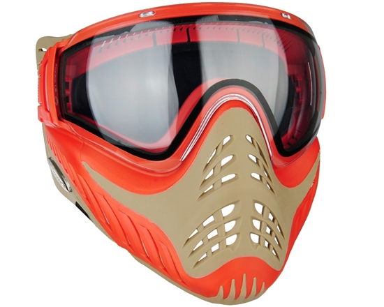 V-Force Tactical Profiler Airsoft Mask - Red/Tan (Sunfire)
