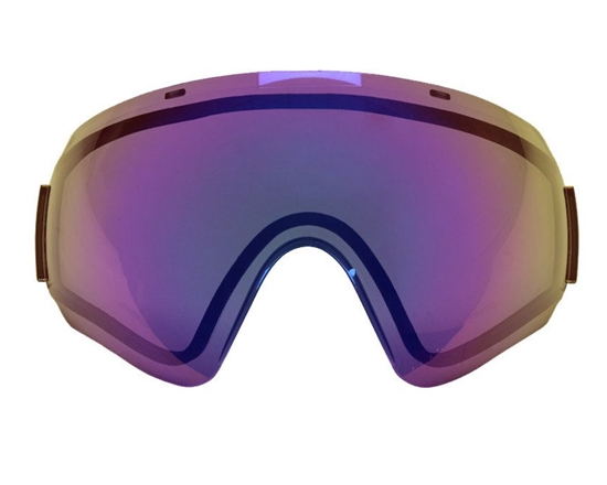 V-Force Dual Pane Anti-Fog Ballistic Rated Thermal Lens For Profiler Masks (Mirror Blue)