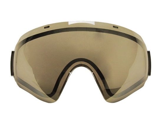 V-Force Dual Pane Anti-Fog Ballistic Rated Thermal Lens For Profiler Masks (Mirror Gold)