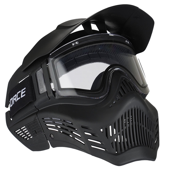 V-Force Tactical X-Armor Airsoft Mask w/ Thermal Lens - Black