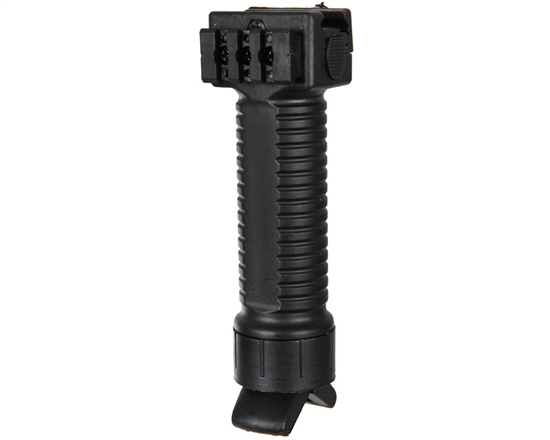 Warrior Tactical Edition Foregrips w/ Retractable Bipod - Black