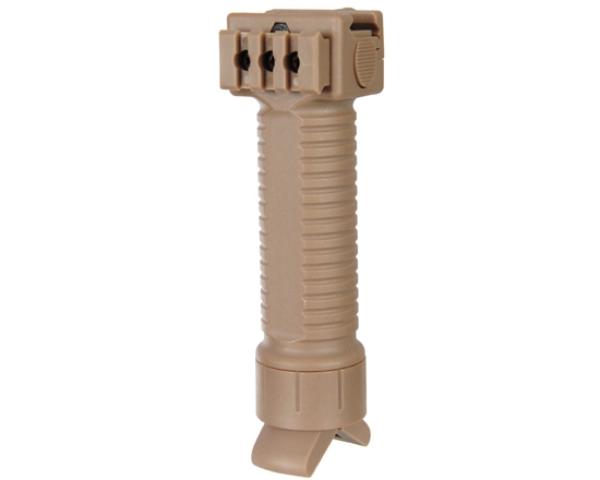 Warrior Tactical Edition Foregrips w/ Retractable Bipod - Tan