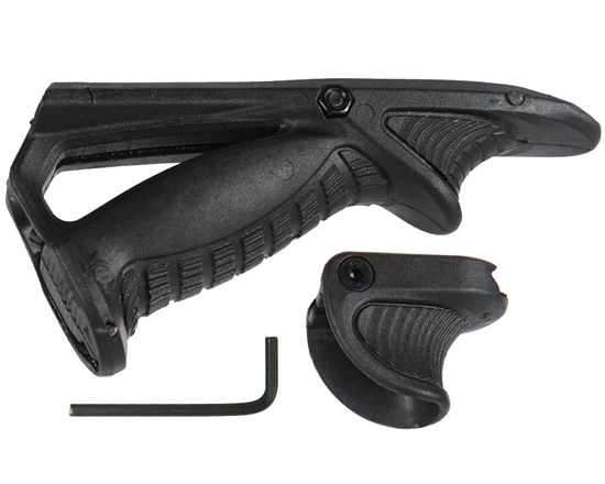 Warrior Tactical Angled Foregrip & Support Kit - Black