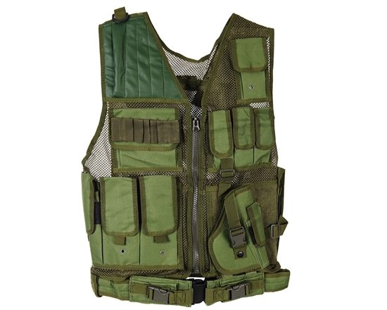 Warrior Tactical Vest - Crossdraw - Olive