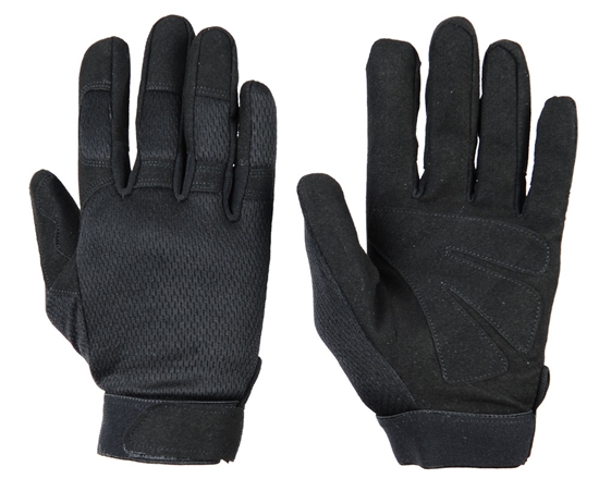 Warrior Airsoft Tournament Gloves - Black
