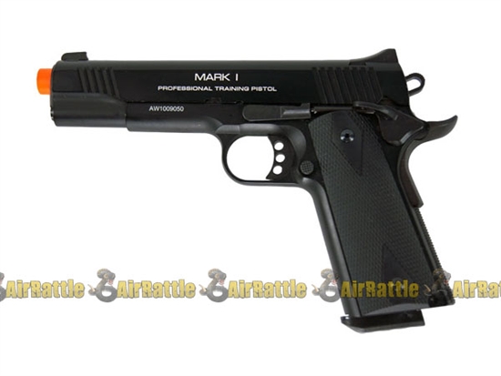 KWA Full Metal 1911 Mark I PTP Airsoft Gun Blowback NS2 Gas Pistol