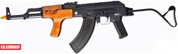 Kalashnikov AK47 AIMS Blowback Airsoft Rifle Full Metal Body- Wood Construction - Metal Gears and Gear Box Sku #: 12922
