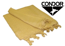 Condor Tactical Shemagh Face, Neck, and/or Head Wrap ( TAN )