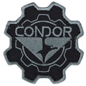Condor Tactical Velcro Gear Patch ( Black )
