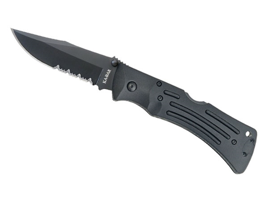 3292 Ka-Bar Mule Serrated Folding Knife