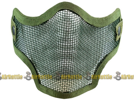 59050 Valken Tactical Wire Mesh Airsoft Face Mask ( OD Green )