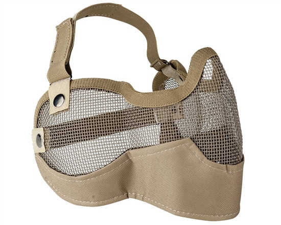 Valken Tactical 3G Wire Mesh Airsoft Face Mask ( Tan )