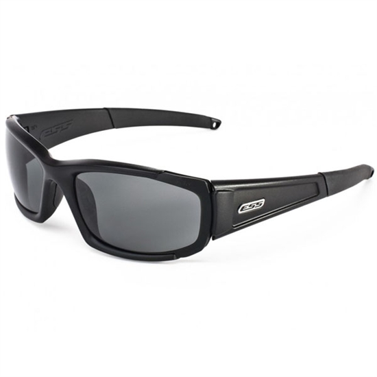 740-0296 ESS CDI Ballistic Sunglasses ( Matte Black / Smoke Grey Lenses )