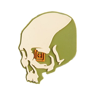 5.11 Tactical Skull Shot TPR Patch ( Sand )