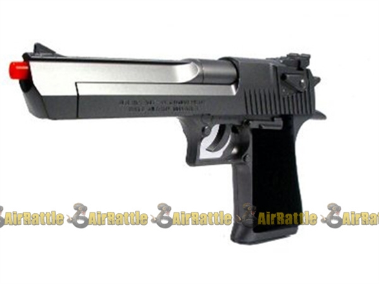 90221 Silver Desert Eagle Airsoft Spring Pistol