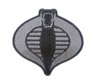 Lancer Tactical Cobra Patch with Velcro ( Grey )