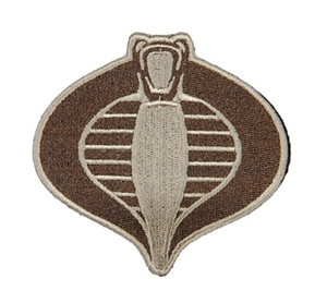 Lancer Tactical Cobra Patch with Velcro ( Tan )
