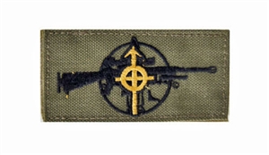 Lancer Tactical Designated Marksman Patch with Velcro ( OD Green )