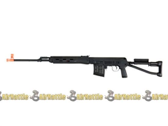 AEG-SVD-S A&K Full Metal SVD-S Dragunov AEG Airsoft Sniper Rifle w/ Folding Stock