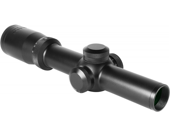 Aim Sports Rifle Scope - XPF Series - 1-4x24mm FFP w/ Mil Dot Reticle (JFF1424G)