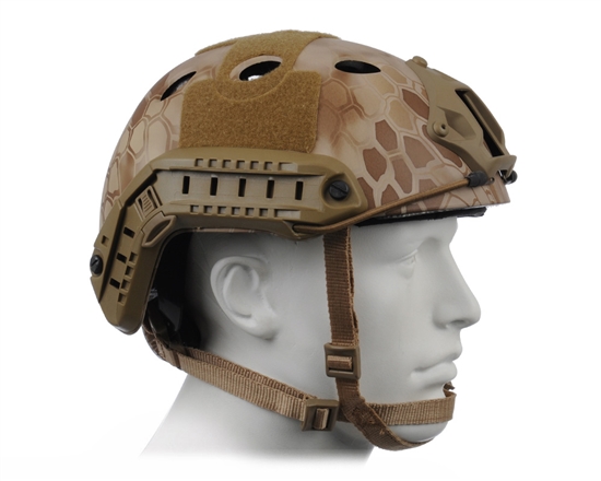 Bravo PJ V2 Tactical Helmet - Kryptek Nomad
