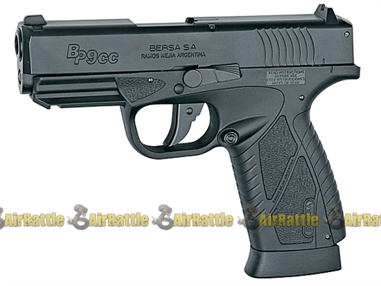BERSA BP9CC Conceal Carry 4.5mm (NOT AIRSOFT) Non-Blowback CO2 Airgun Pistol - Licensed By ASG