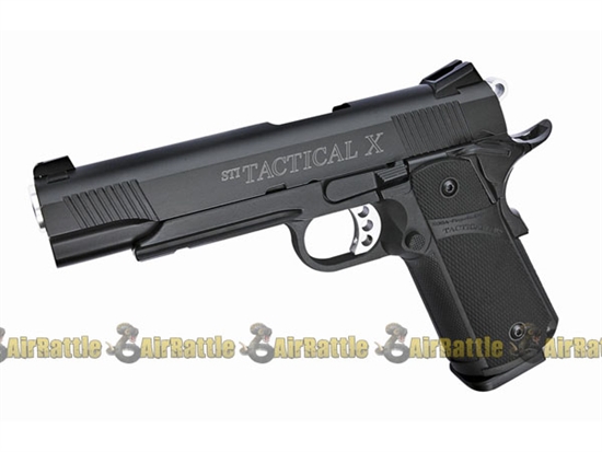 STI Tactical X Licensed RIS Full Metal Green Gas Blowback Airsoft Pistol