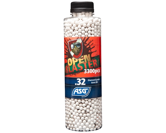 ASG Open Blaster Biodegradable Airsoft BB's - .32g - 3,300 (19422)