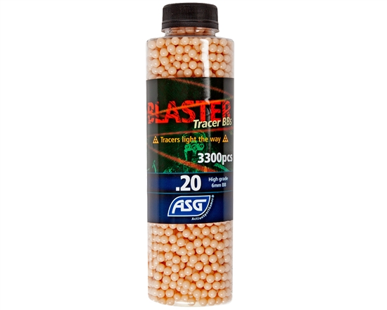 ASG Blaster Tracer Airsoft BB's - .20g - 3,300 (19464)