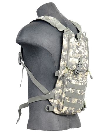 CA-321 ACU Lancer Tactical Hydration Pack w/ MOLLE Webbing