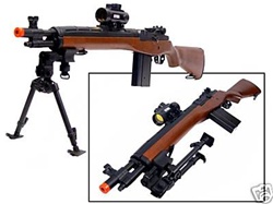 CUSTOM METAL M14  CYMA SOCOM Rifle AEG Gun.