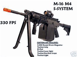 CTM-IU-M4SS Custom A&K M4 S-System Electric Airsoft Gun