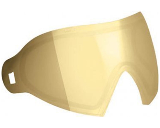 Dye Precision Dual Pane Anti-Fog Ballistic Rated Thermal Lens For i4/i5 Masks (Smoke Gold)