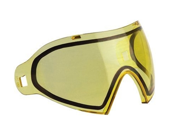 Dye Precision Dual Pane Anti-Fog Ballistic Rated Thermal Lens For i4/i5 Masks (Yellow)