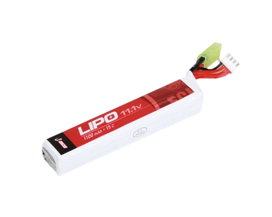 Echo1 LiPo 11.1V 1100mAh 15c Battery
