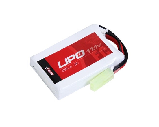 Echo1 LiPo 11.1V 1300mAh 20c Battery