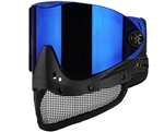 Empire Tactical E-Mesh Full Face Airsoft Mask - Blue w/ Blue Mirror Lens