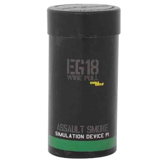 Enola Gaye Smoke Grenade - EG18 Style - Green Smoke