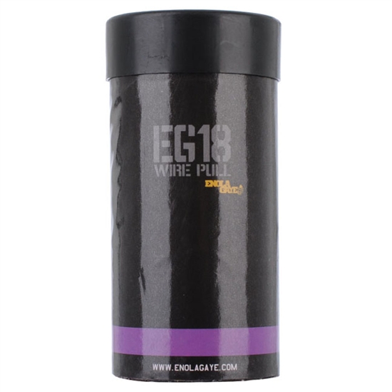 Enola Gaye Smoke Grenade - EG18 Style - Purple Smoke