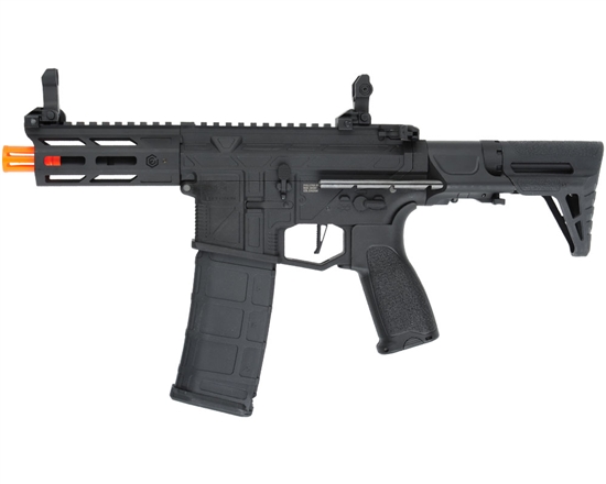Evolution Ghost XS EMR PDW Carbontech Airsoft AEG Rifle - Black/Black (94177)