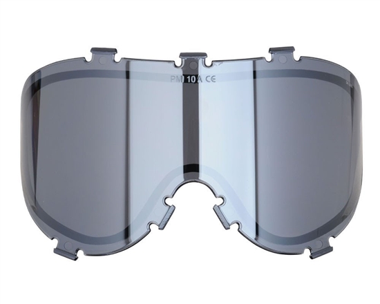 Empire Dual Pane Anti-Fog Ballistic Rated Thermal Lens For X-Ray Masks (Chrome Mirror) (21462)