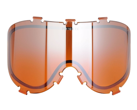 Empire Dual Pane Anti-Fog Ballistic Rated Thermal Lens For X-Ray Masks (Orange Mirror) (21456)