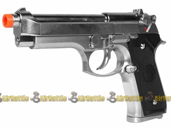 KJW SIG3 M9 Vertec GBB Gas Blowback Airsoft Pistol (Chrome)