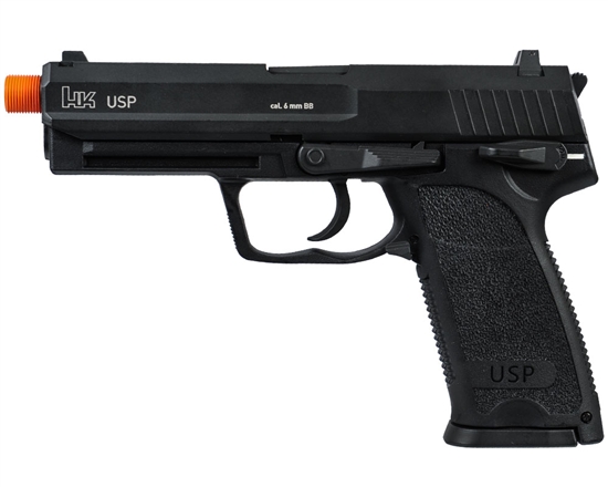 H&K USP CO2 Airsoft Pistol Blowback Hand Gun - Black